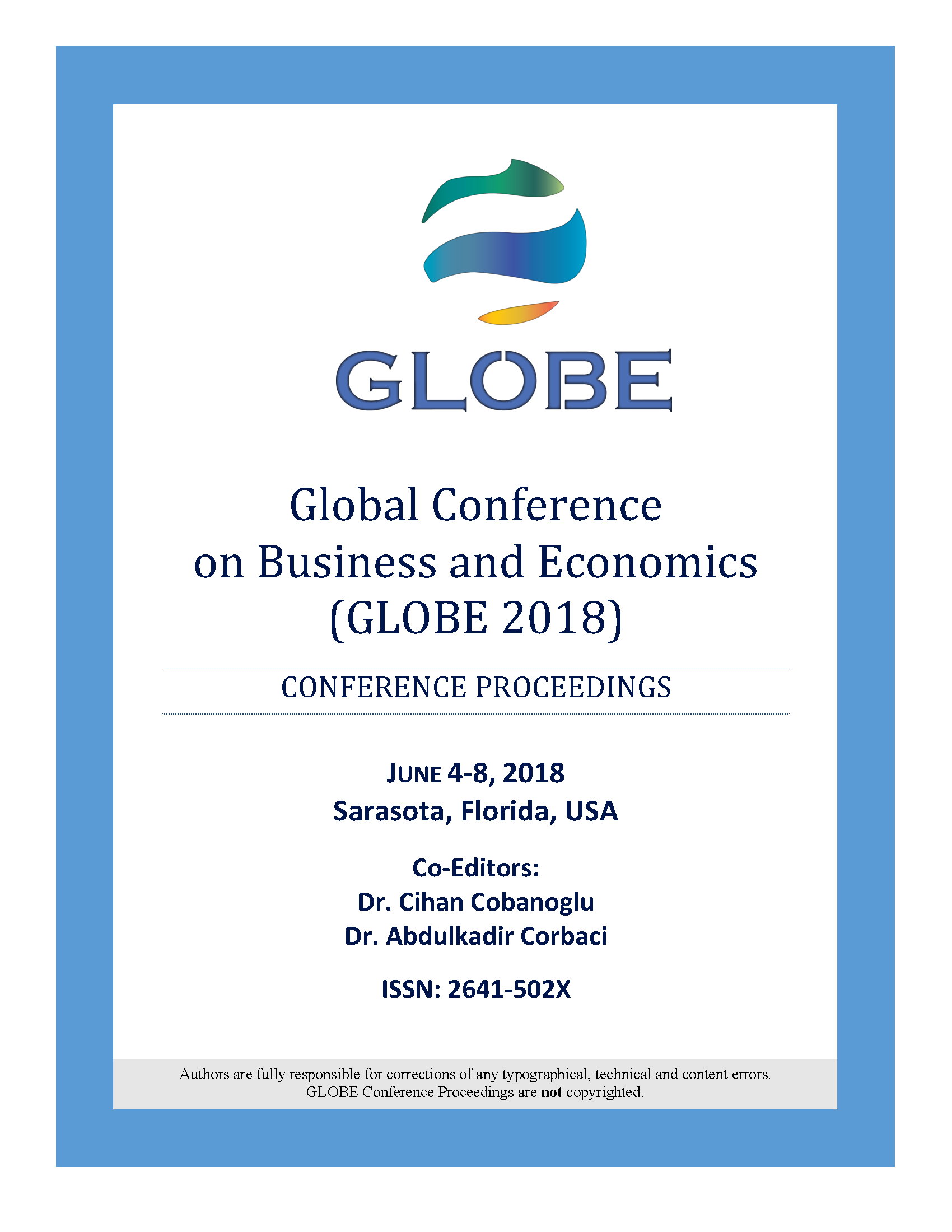Proceedings of the Global Conference on Business and Economics: Volume 1